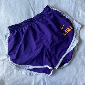 LSU Nike Track Shorts - medium